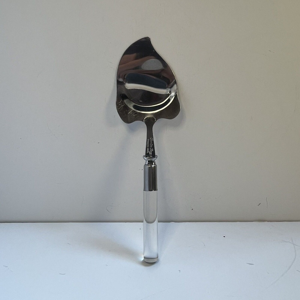 Vintage Frontier Forge Cheese Slicer Stainless Steel Lucite Japan Cutter Knife